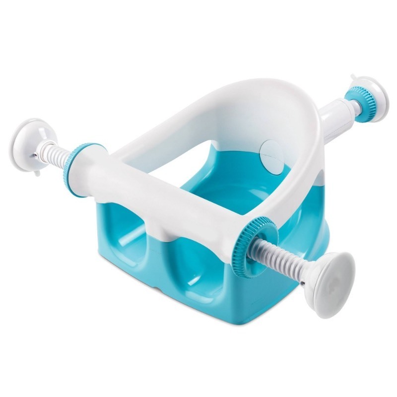 lot 19249 image: Summer My Bath Seat (Aqua) - Baby Bathtub Seat for Sit-Up Bathing, Provides Backrest Support and Suction Cups for Stability - This Baby Bathtub is Easy to Set-Up, Remove, and Store (B078941ZC8)