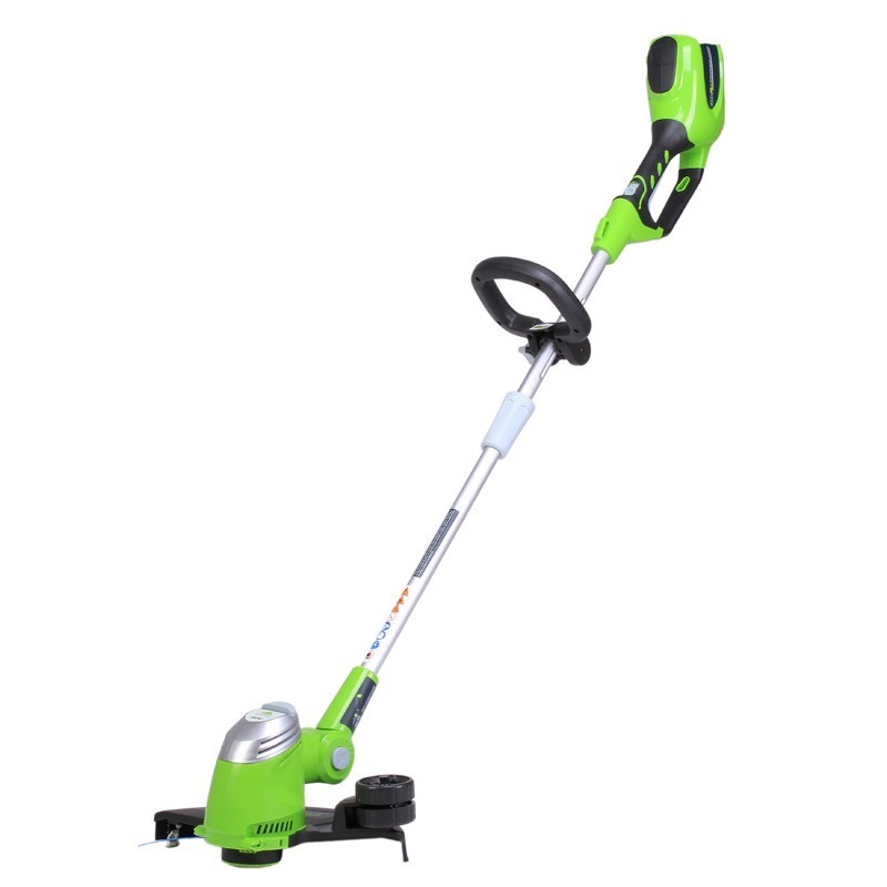 lot 18923 image: Greenworks 40V 13-inch Cordless String TrimmerEdger Battery Not Included 21332VT