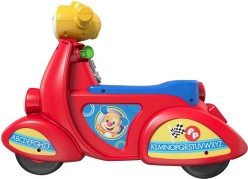 lot 17077 image: Fisher-Price - Laugh & Learn Smart Stages Scooter - RedBlue