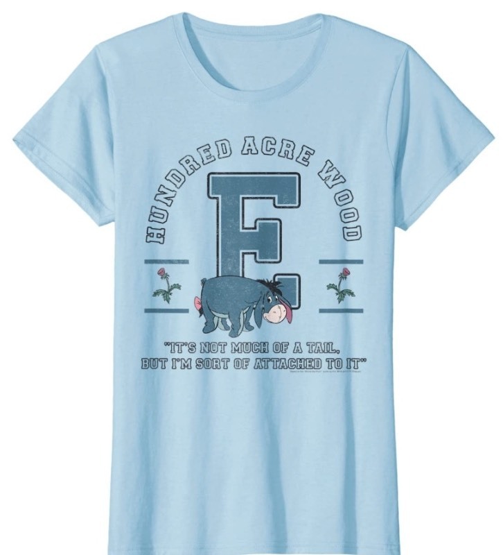 lot 20471 image: Winnie The Pooh Eeyore Hundred Acre Wood T-Shirt