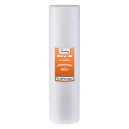 lot 20486 image: iSpring Whole House Water Filter Cartridge Sediment Filter 5 microns 20�� x 4.5�� Model FP25B