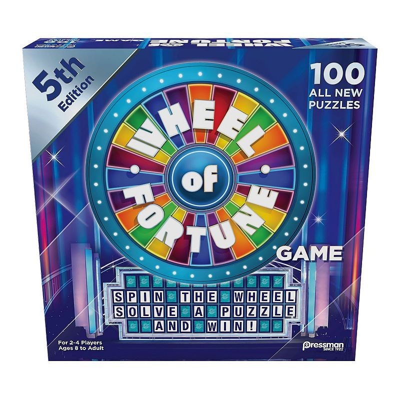 lot 20519 image: Wheel of Fortune Game - 4th Edition