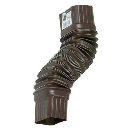 lot 20535 image: Amerimax 2 x 3 Flex-Elbow Brown