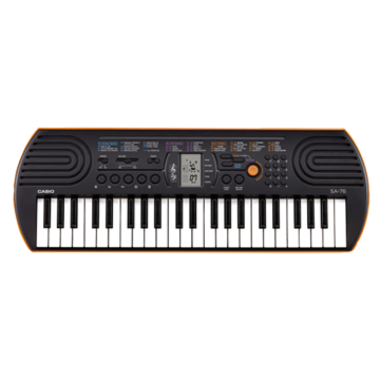 lot 20647 image: Casio SA-76 44-Key Mini Personal Keyboard