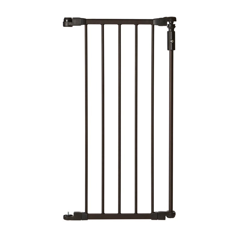 lot 20688 image: North States 6-Bar Extension for Extra-Wide Windsor Arch Petgate Matte Bronze 15 x 30