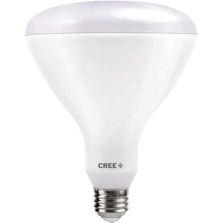 lot 20795 image: case of 3 - Cree Lighting BR40 Indoor Flood 120 Watt Equivalent LED Bulb 1750 Lumens Dimmable Cree Lighting Bright White 3000K 25 000 Hour Rated Life 90 CRI