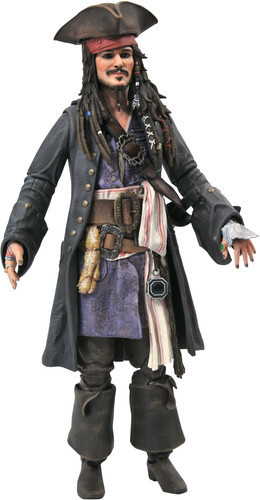 lot 20825 image: Pirates of the Caribbean Jack Sparrow Action Figure (Other)