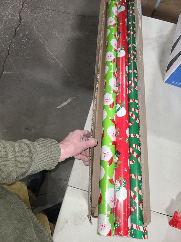 lot 20855 image: Wrapping Paper set of 3