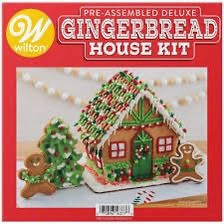 lot 20927 image: Wilton pre-assembled gingerbread house kit
