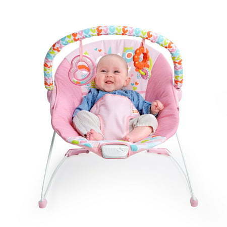 lot 21043 image: Bright Starts Fanciful Fantasy Unicorn Vibrating Baby Bouncer
