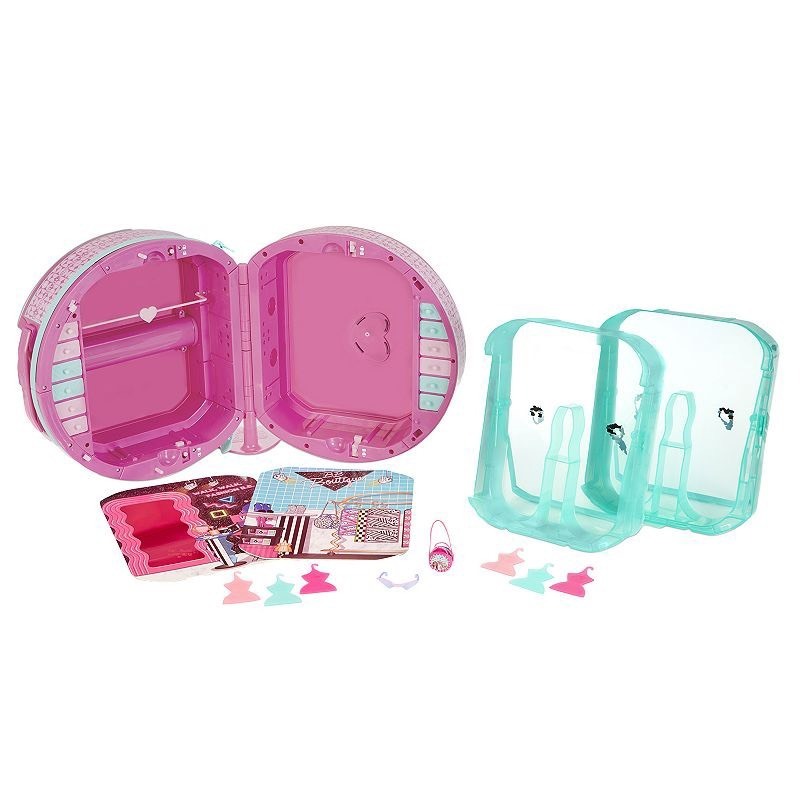 lot 21044 image: LOL Surprise OMG World Travel Fashion Closet On-The-Go With Accessories Rolling Storage fits 4 Fashion Dolls and Doll Accessories Great Gift for Kids Ages 4