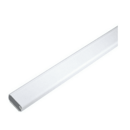 lot 21092 image: WIREMOLD C50 C50 WHITE CORD CHANNEL - lightly bent see pic