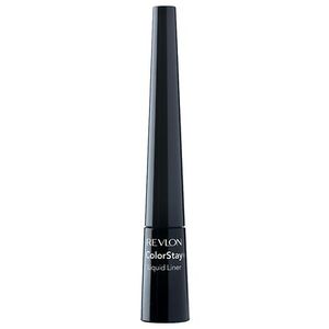 lot 17 image: Revlon ColorStay Liquid Liner 251 Blackest Black 0.08 fl oz - Package is in Rough Shape