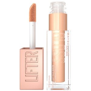 lot 21 image: Maybelline Lifter Long-Lasting High Shine Lip Gloss with Hyaluronic Acid 20 Sun