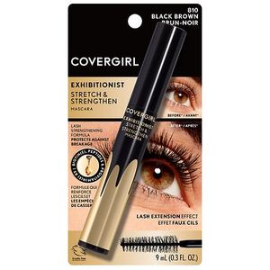 lot 25 image: COVERGIRL Exhibitionist Stretch & Strengthen Mascara - Black Brown 810 - 0.3 fl oz
