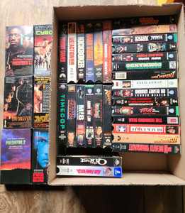 lot 3068 image: VHS Tapes