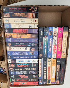 lot 3069 image: VHS Tapes