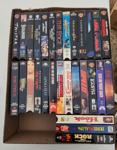 lot 3070 image: VHS Tapes
