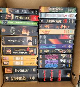 lot 3072 image: VHS Tapes