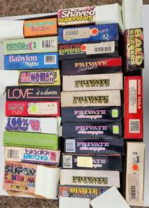 lot 3073 image: VHS Tapes (Adult)