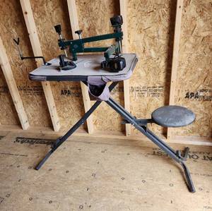 lot 1002 image: Iron Bear Shooting Bench, Guide Gear Shooting Stand and Noise Cancelling Headphones