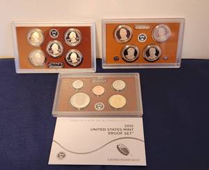 lot 545 image: 2015 US Mint Proof Set