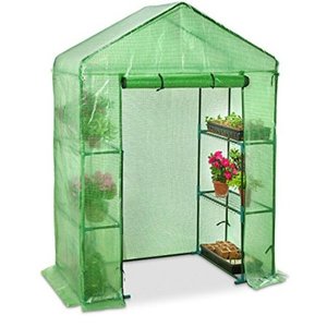 lot 4005 image: Sportsmans Guide Castlecreek Compact Walk-In Greenhouse - New in Box