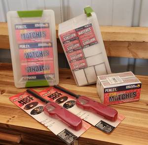 lot 4036 image: Matches and Lighters - Storage Containers Included