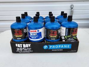 lot 4071 image: (12) New Propane Bottles