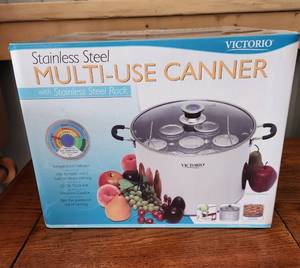lot 4096 image: Multi-Use Canner Stainless Steel