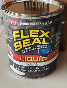 lot 4112 image: Flex Seal Liquid Rubber 1 Gallon