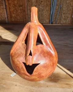 lot 2006 image: Oversized Decorative Pumpkin 29 Tall and 18 Wide