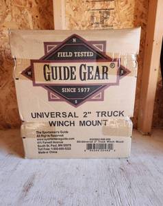 lot 2011 image: Guide Gear Universal 2 Truck Winch Mount - NEW IN BOX