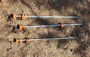 lot 2017 image: Bar Clamps (2) 48 and (1) 36