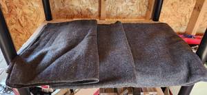 lot 2024 image: (3) Wool Camp Blankets