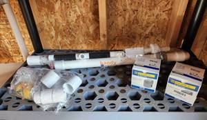 lot 2034 image: New Well Pump, 2 Pressure Switches and Accessories