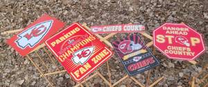 lot 2040 image: KC Chiefs Signs