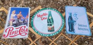 lot 2044 image: Metal Signs