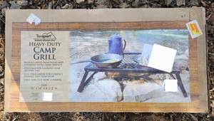 lot 2106 image: Texsport Heavy Duty Camp Grill 36 x 18 x 8 12 - Never Used