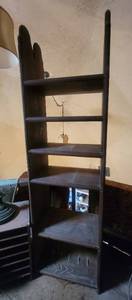 lot 6073 image: Wood Cabinet - Upstairs - Bring Help to remove items and load