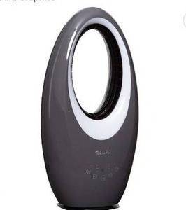 lot 22609 image: LivePure Oscillating Bladeless Vortex Whole Room Fan, Graphite