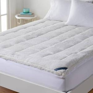 lot 22667 image: Concierge Collection Reversible EZ Zip Mattress Topper, California King