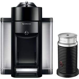 lot 22684 image: Nespresso Vertuo Next with Aeroccino 3 by Breville , Black
