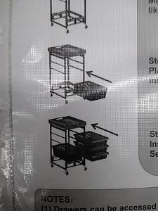 lot 22693 image: Oasis Concepts- All Purpose Entertainment Cart