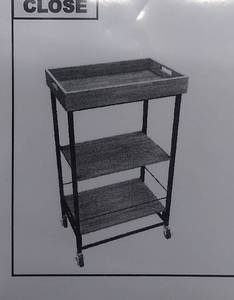 lot 22711 image: Oasisspace All Purpose Entertainment Cart