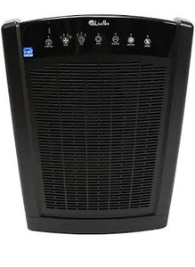 lot 22734 image: LivePure Bali 550 Sq. Ft. True HEPA Air Purifier, Black, turns on but makes loud noise