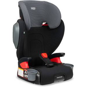 lot 45 image: Britax Highpoint 2-Stage Belt-Positioning Booster Car Seat - Black Ombre