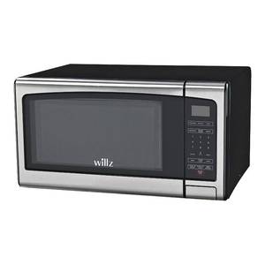 lot 1695 image: Willz 1.1 Cu. Ft Stainless Steel Microwave