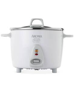 lot 1716 image: Aroma Arc-757SG Simply Stainless 14-cup Rice Cooker