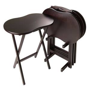 lot 6343 image: Winsome Skippy Snack Table, Dark Espresso (B0094G369S)
